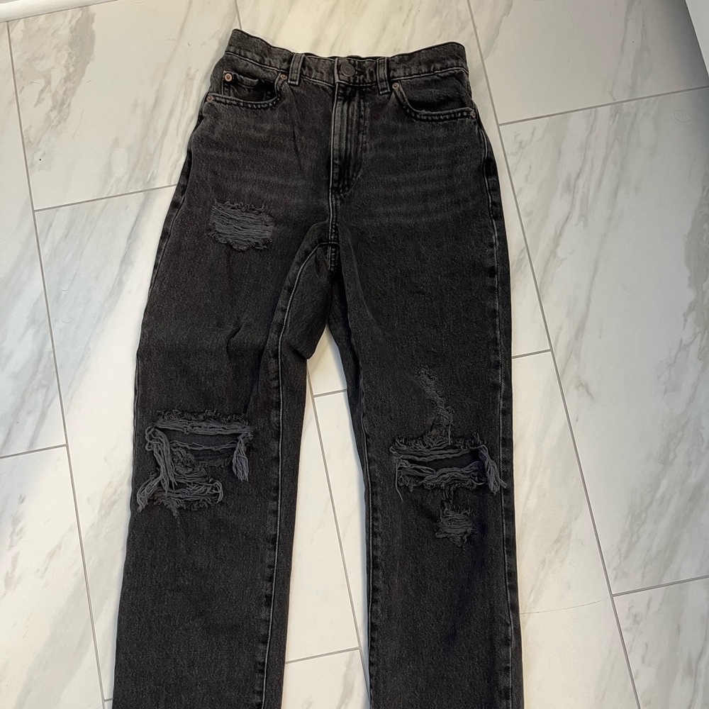 garage vintage straight leg jeans